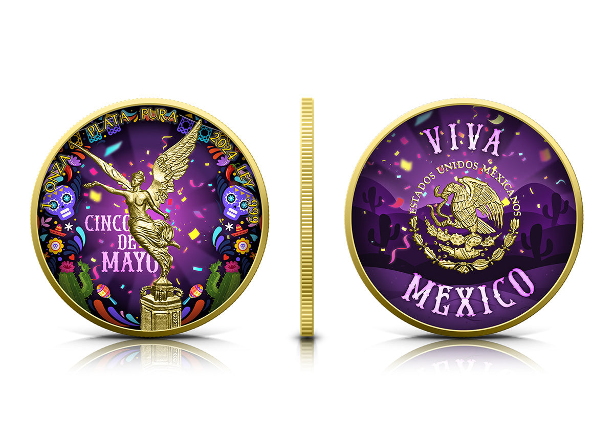 Mexico Libertad 2024 - Cinco de Mayo - 1 oz Silbermünze***