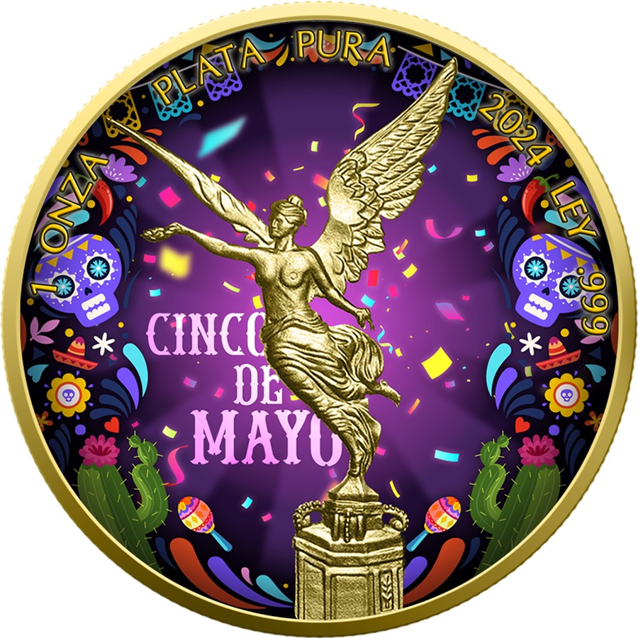 Mexico Libertad 2024 - Cinco de Mayo - 1 oz Silbermünze***