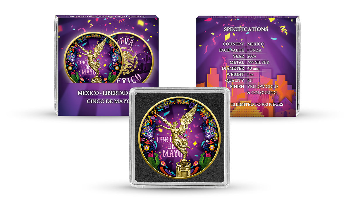 Mexico Libertad 2024 - Cinco de Mayo - 1 oz Silbermünze***