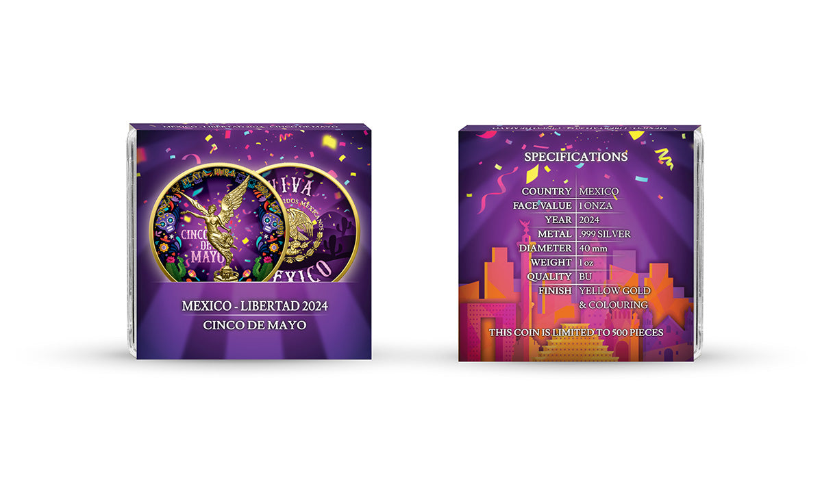 Mexico Libertad 2024 - Cinco de Mayo - 1 oz Silbermünze***
