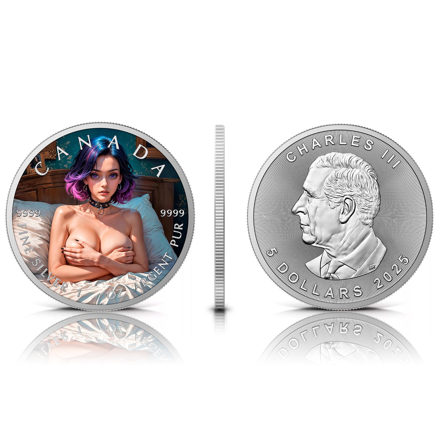 Canada 2025 - Dont Enter - 1 oz Silbermünze Farbe***