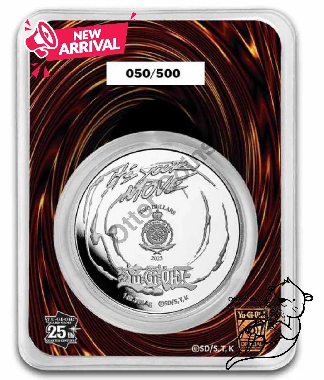 Niue Yu-Gi-Oh! Coincard 1 Oz Silbermünze 2023*