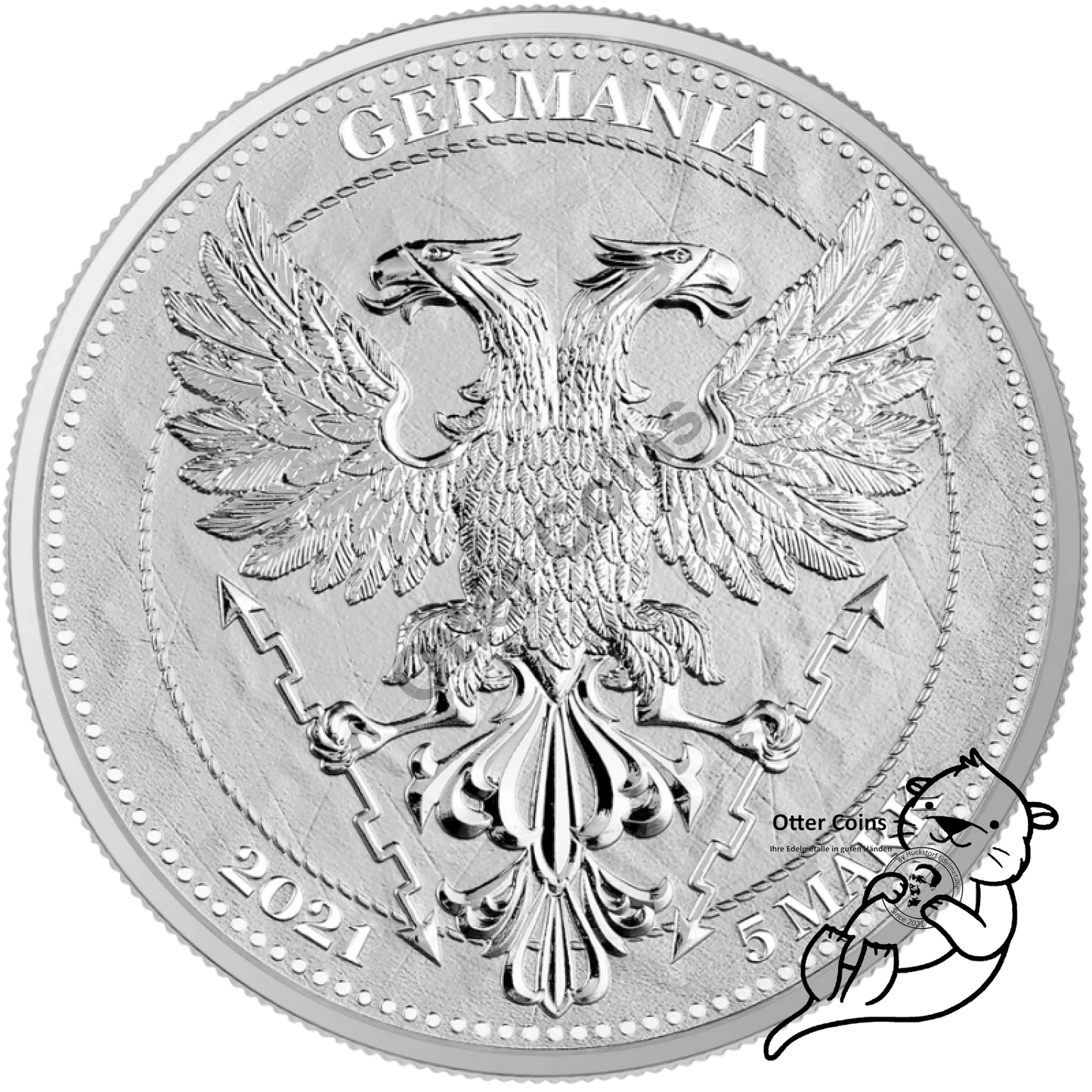 Germania Mint Chestnut Leaf 1 Oz Silbermünze 2021