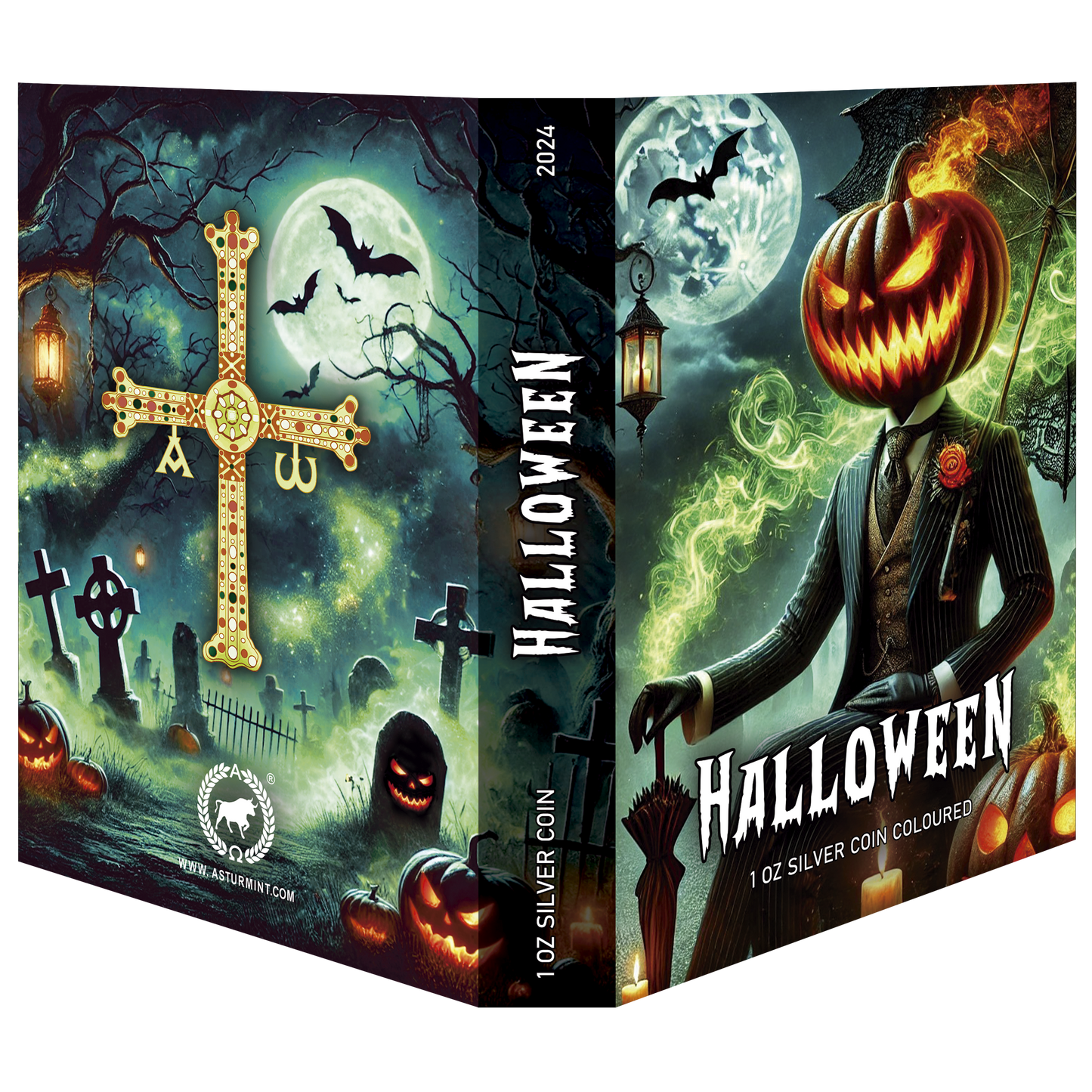 American Eagle Halloween 2024 1 oz Silbermünze***