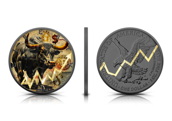 American Eagle Hossa Color 1oz Silber 2024