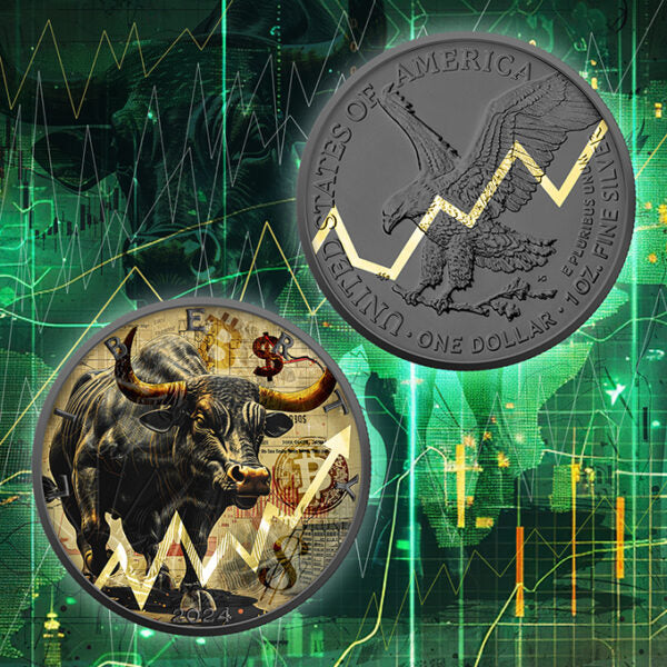 American Eagle Hossa Color 1oz Silber 2024