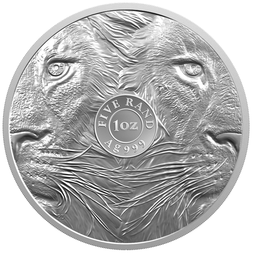 Big Five III. (2.) - Löwe 2025 - 1 oz Silbermünze in Blisterkarte***