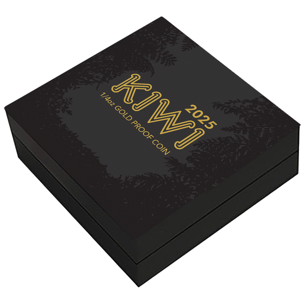 Kiwi 2025 - 1/4 oz Goldmünze in Box PP**