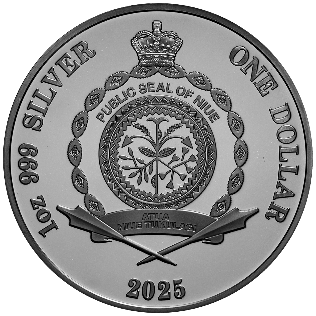 Alien Abduction - 2025 - 1 oz Silbermünze Black Proof***