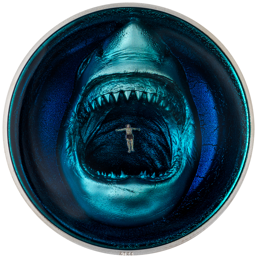 Silbermünze Thalassophobia 2 oz 2024 Palau Phobias
