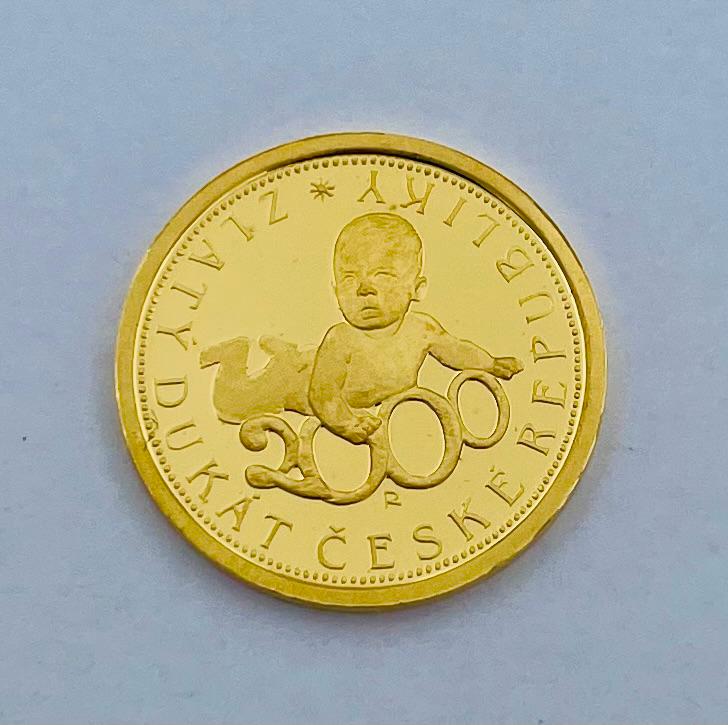 Czech Dukat 1/10oz Goldmünze**