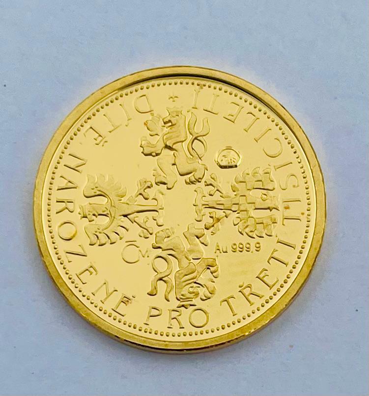 Czech Dukat 1/10oz Goldmünze**