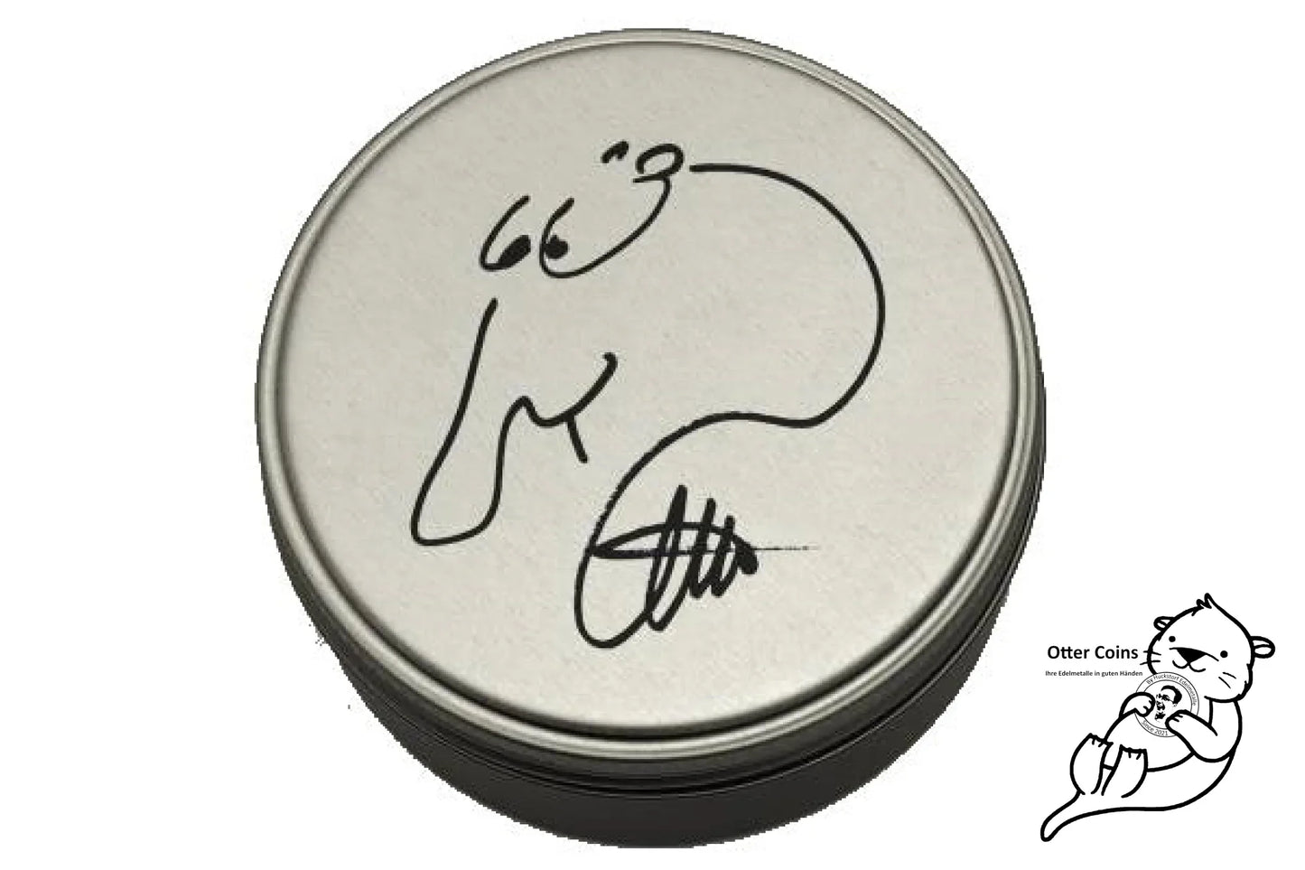 Ottifant ``Funnyfant´´ 2022 Silber signiert - Silber