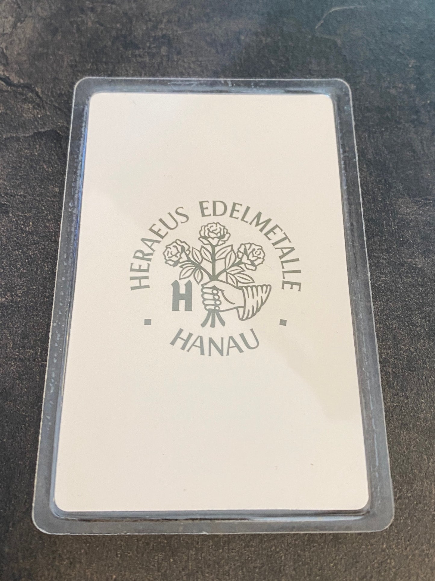 Silberbarren 1 oz Heraeus Silber Barren 999.9 im original Blister