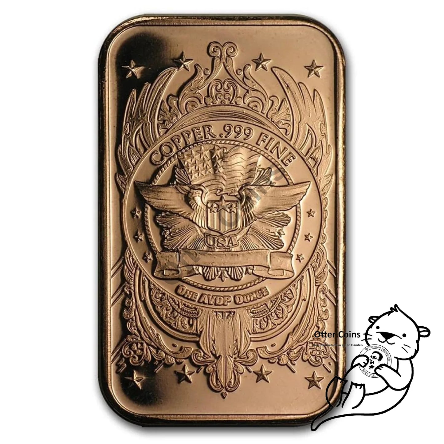 Liberty Head 1 Oz Kupferbarren