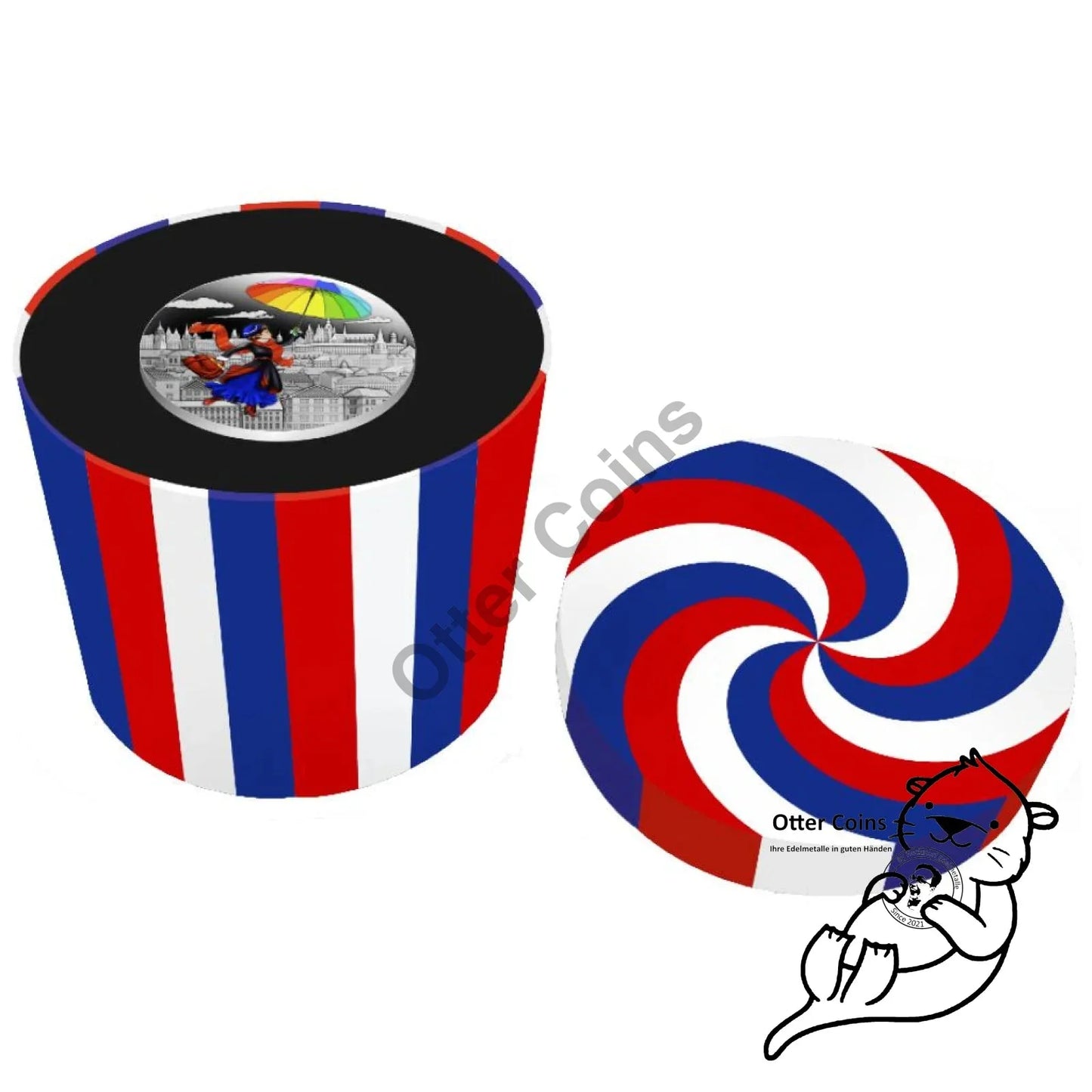 Magical Nanny Mary Poppins 1 Oz Silbermünze 2022*