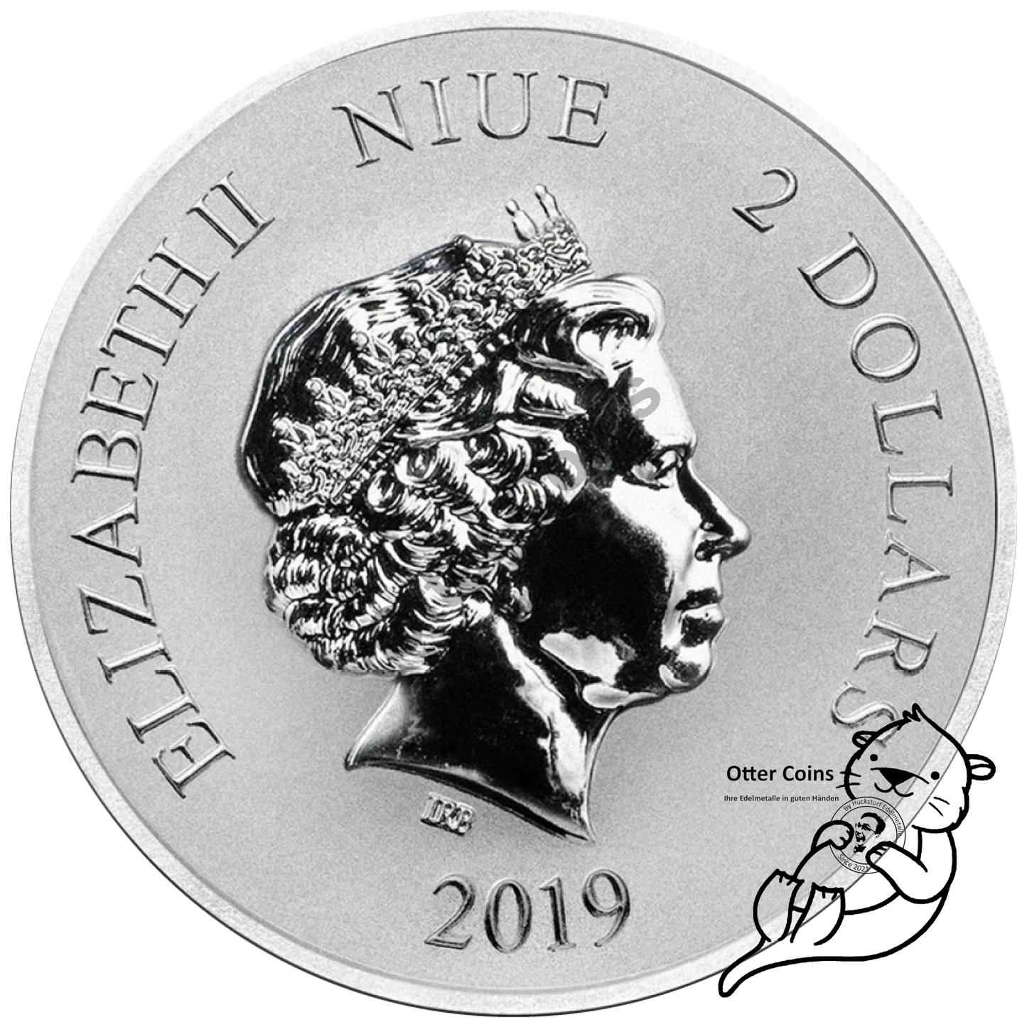 Mickey Mouse Fantasia 1 Oz Silbermünze 2019*
