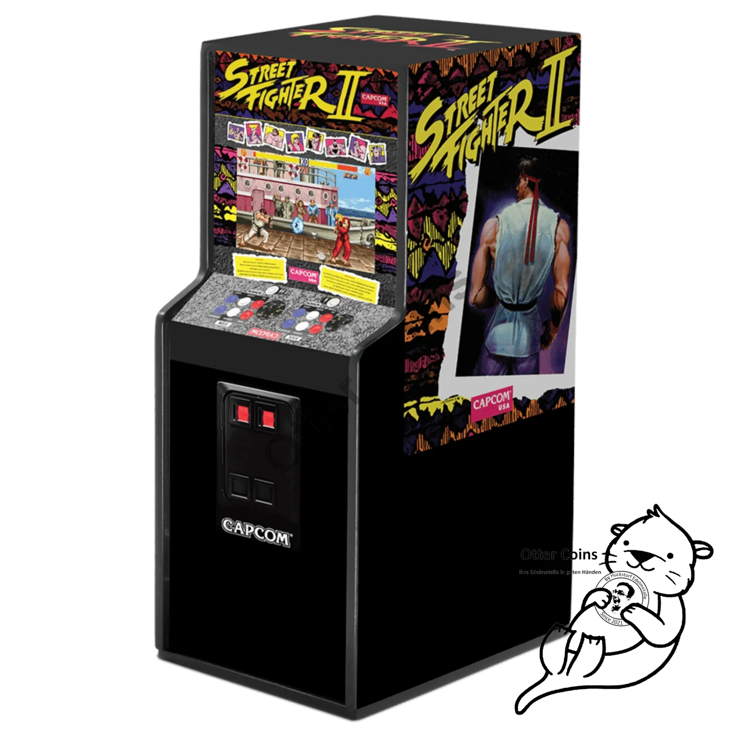 Niue Street Fighter™ 1 Oz Silbermünze 2021*