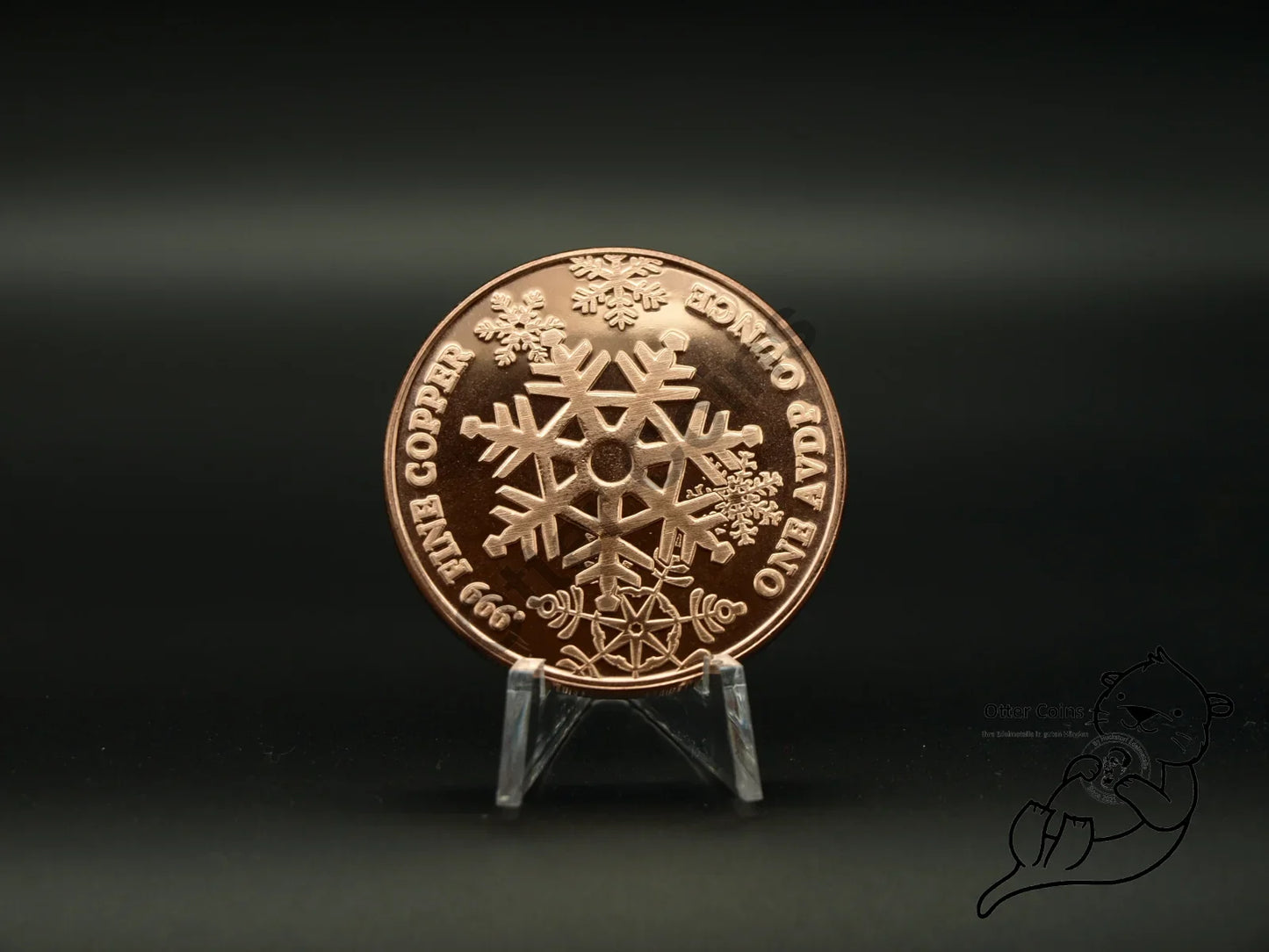Kupfermünze Weihnachten 1oz