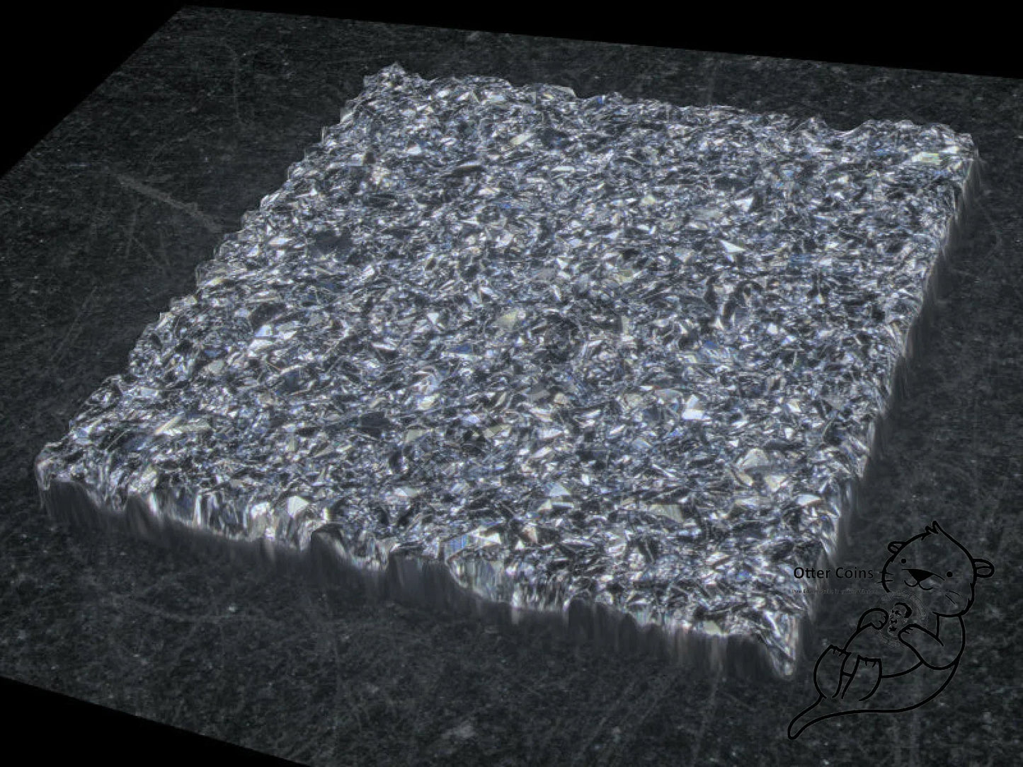 Osmium Square im Röhrchen (3mm) 0,047gr PFWE