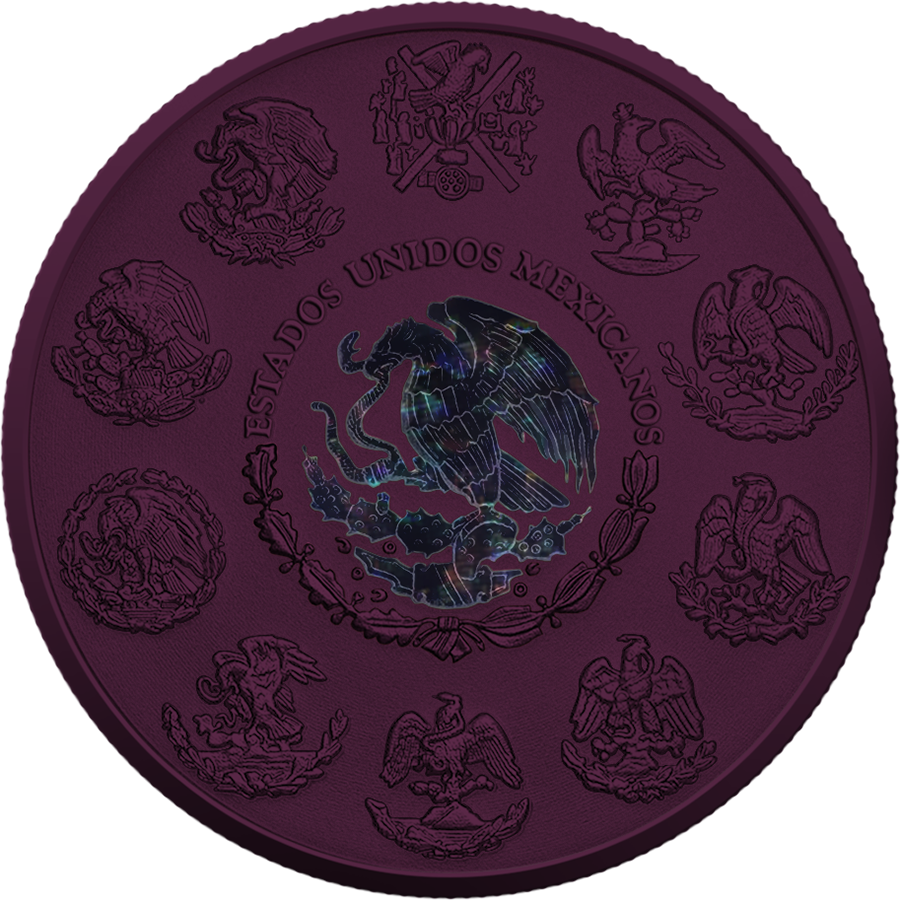 Mexico Libertad 2024 - Purple Space - 1 oz Silbermünze***