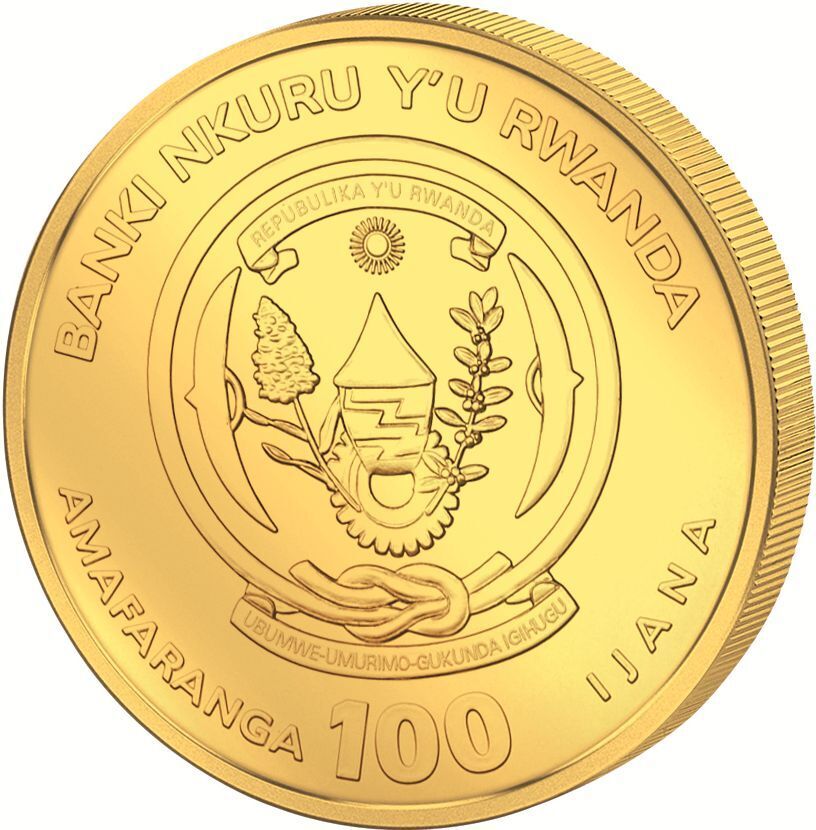 Ruanda Nautical Ounce - Kruzenshtern - 2026 1/12 oz Goldmünze BU**