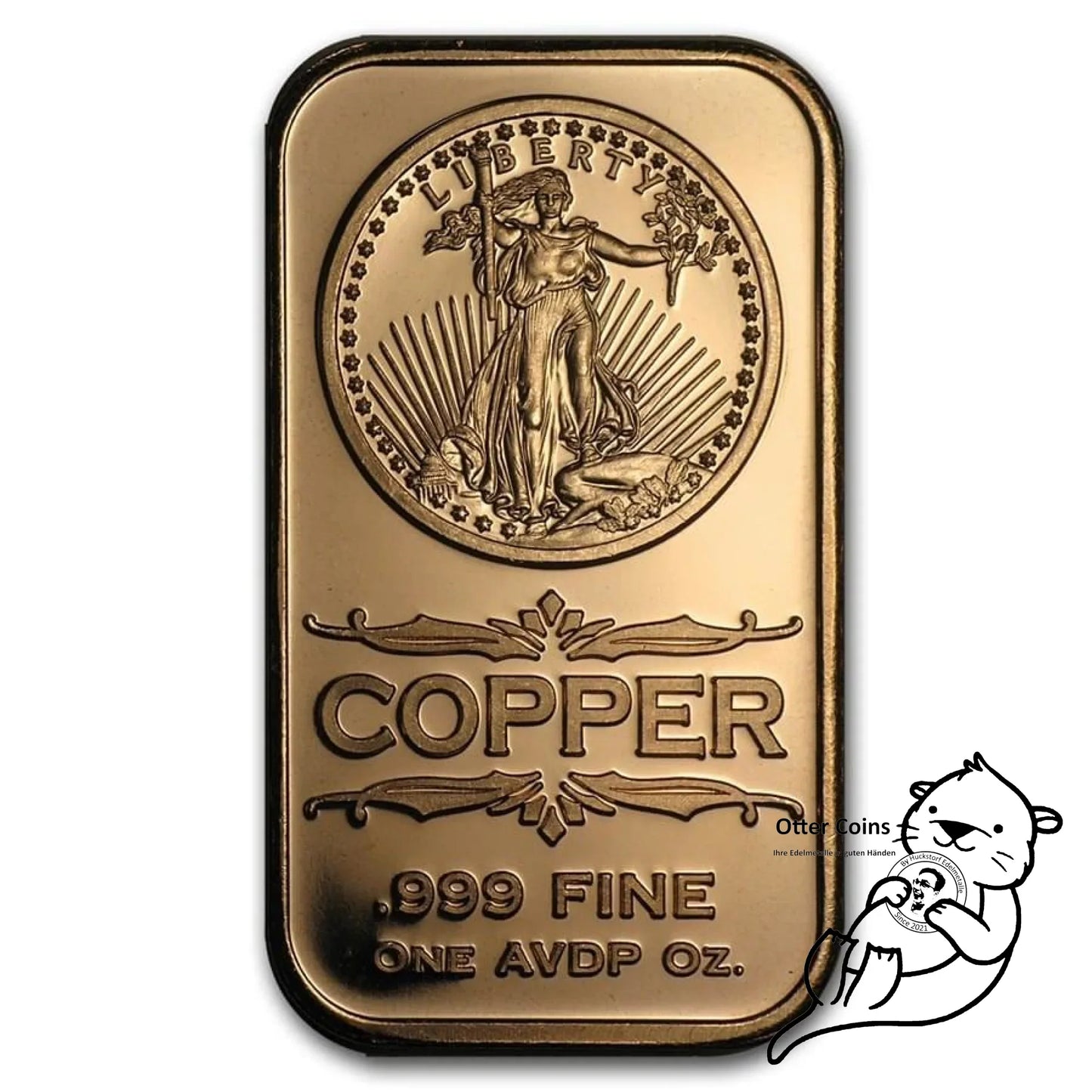 Saint-Gaudens 1 Oz Kupferbarren
