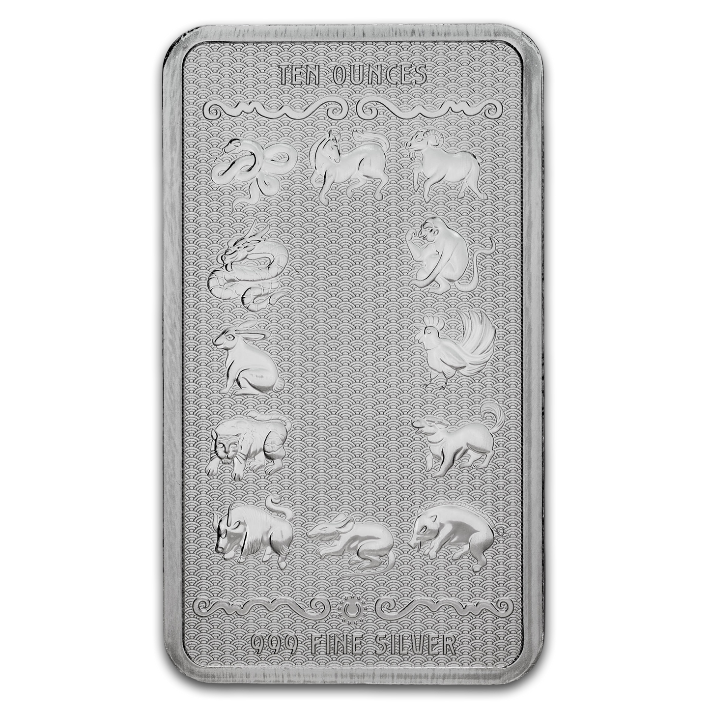 Lunar Year of the Goat 2027 - Series 2 - 10 oz Silberbarren BU