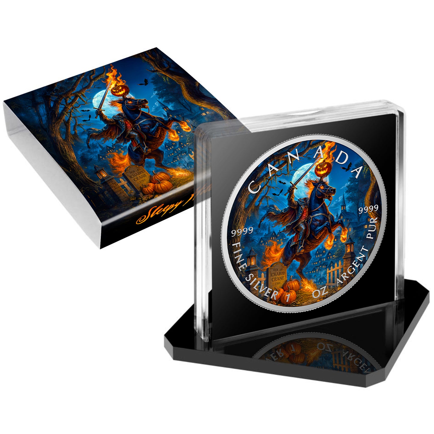 Canada 2025 - Sleepy Hollow - 1 oz Silbermünze Farbe***