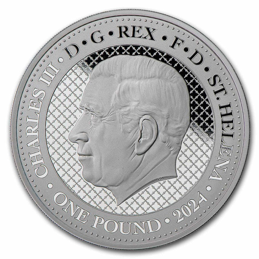 Cash India Wildlife Schneeleopard 2024 1 oz Silber*