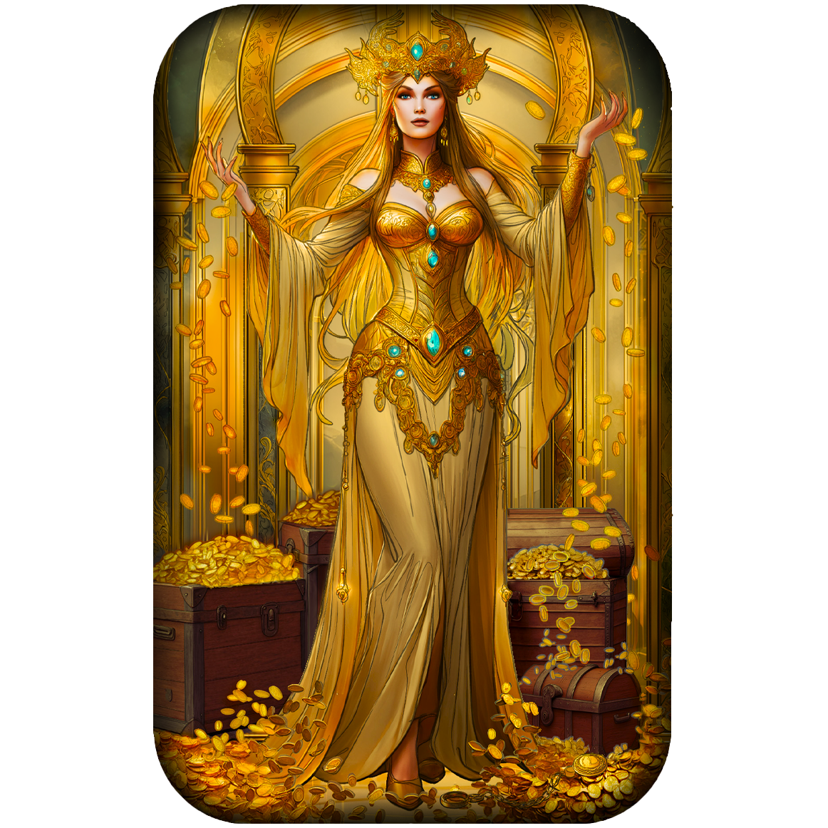 Asturmint - The Seven Deadly Sins - Avarice #2. 2 oz Silberbarren