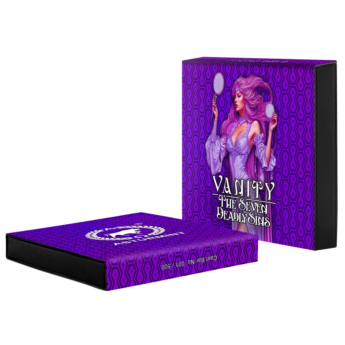 Asturmint - The Seven Deadly Sins - Vanity #1. 2 oz Silberbarren