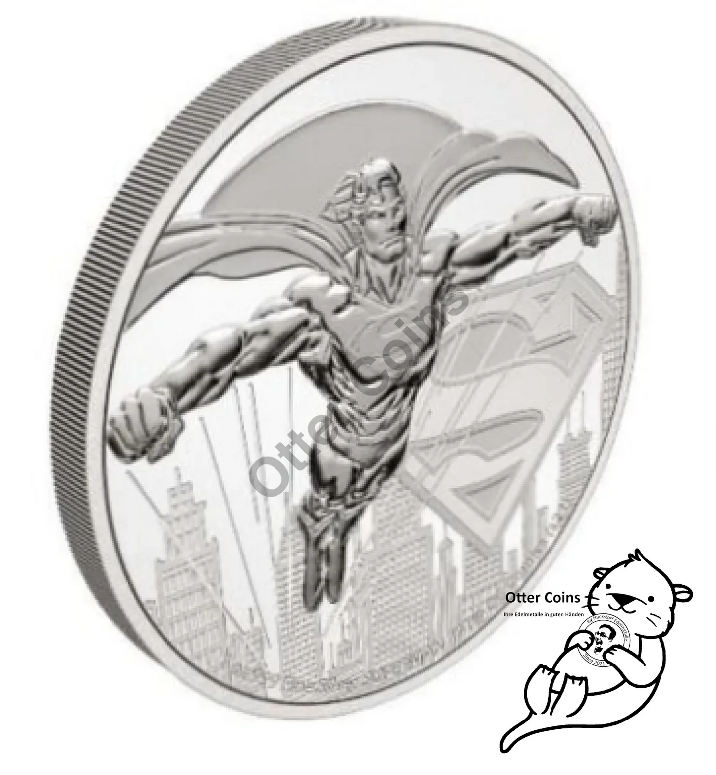 Superman™ 1 Oz Silbermünze 2021*