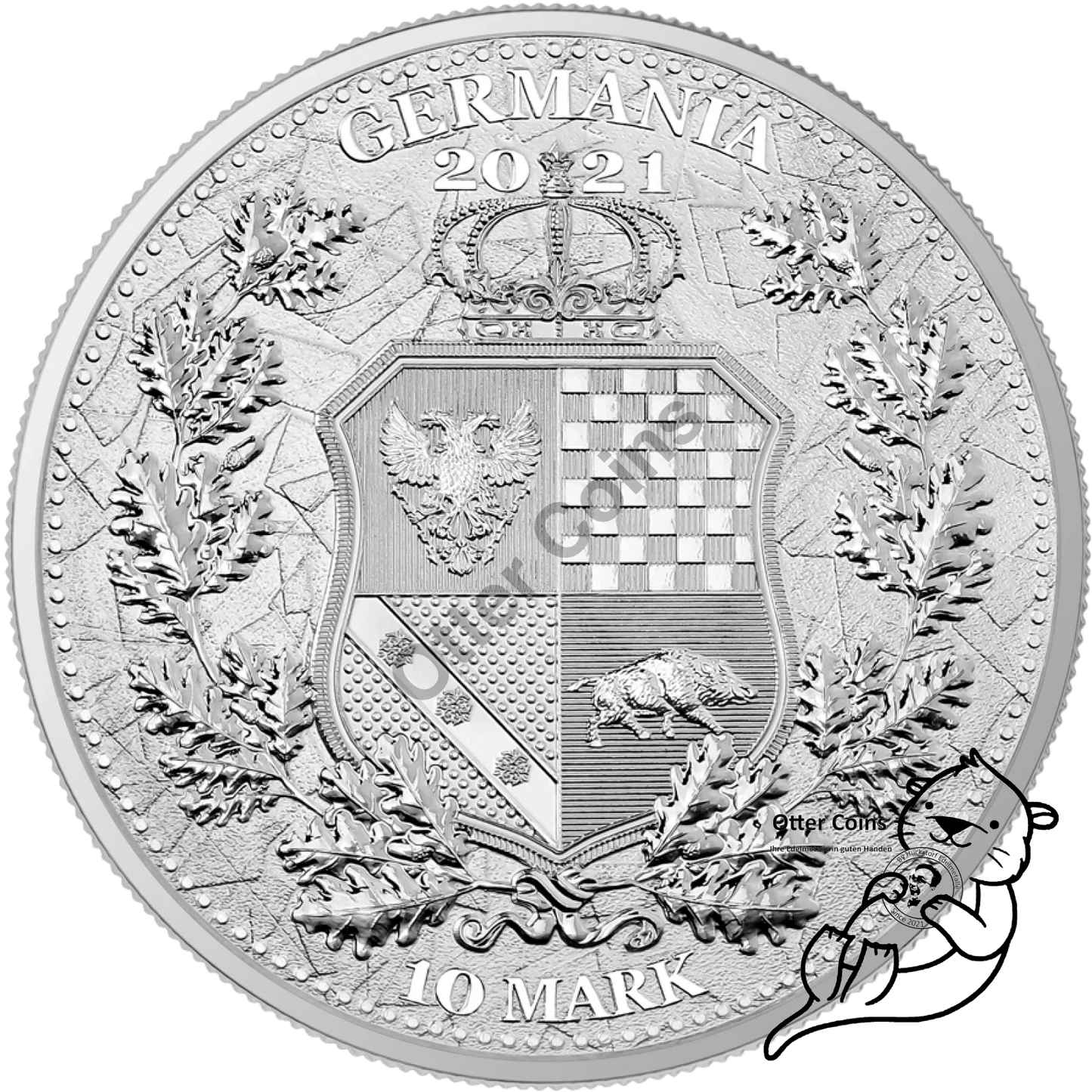Germania Mint Allegories Austria & Germania 2 Oz