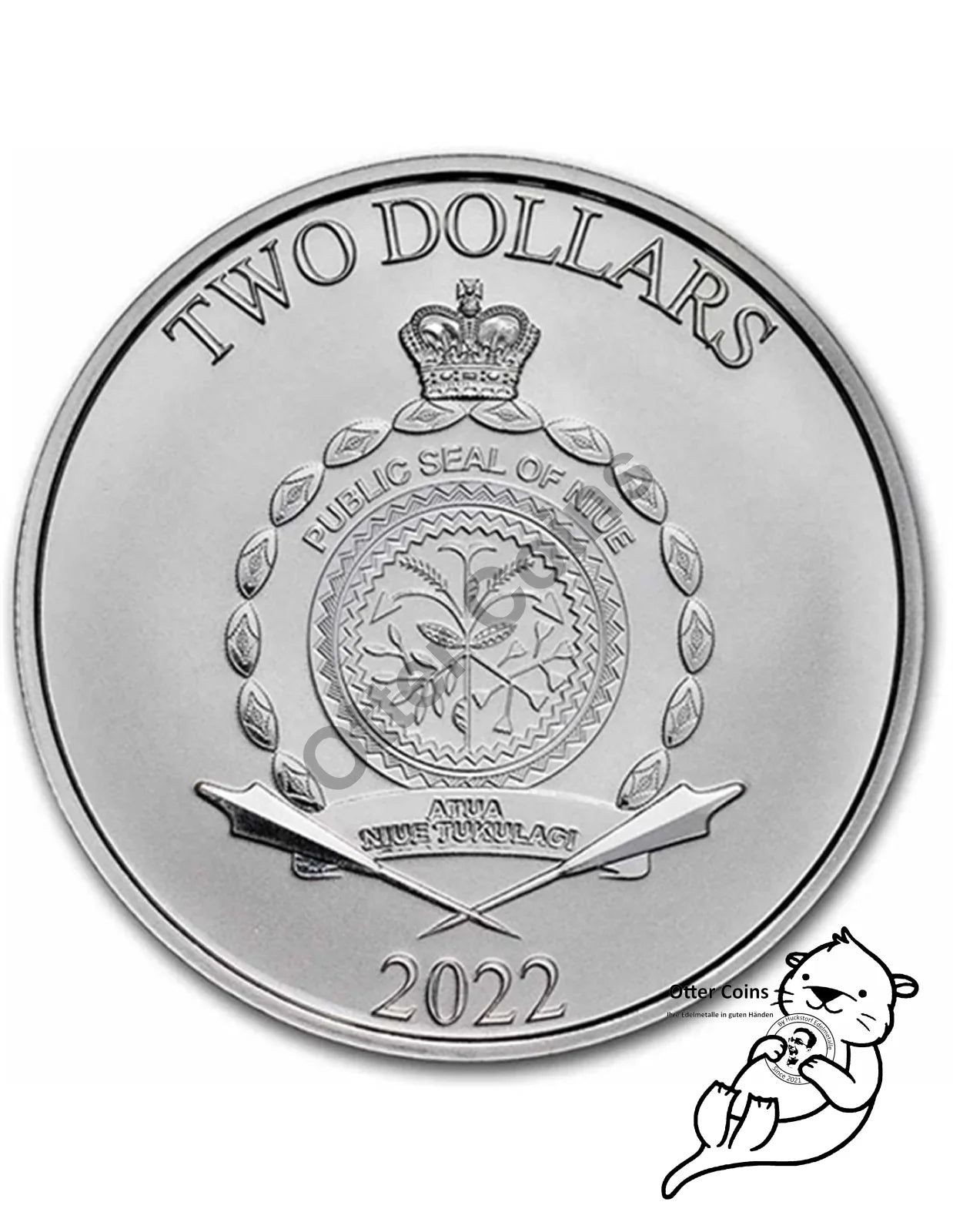 Star Wars Yoda 1 Oz Silbermünze 2022* Differenzbesteuert
