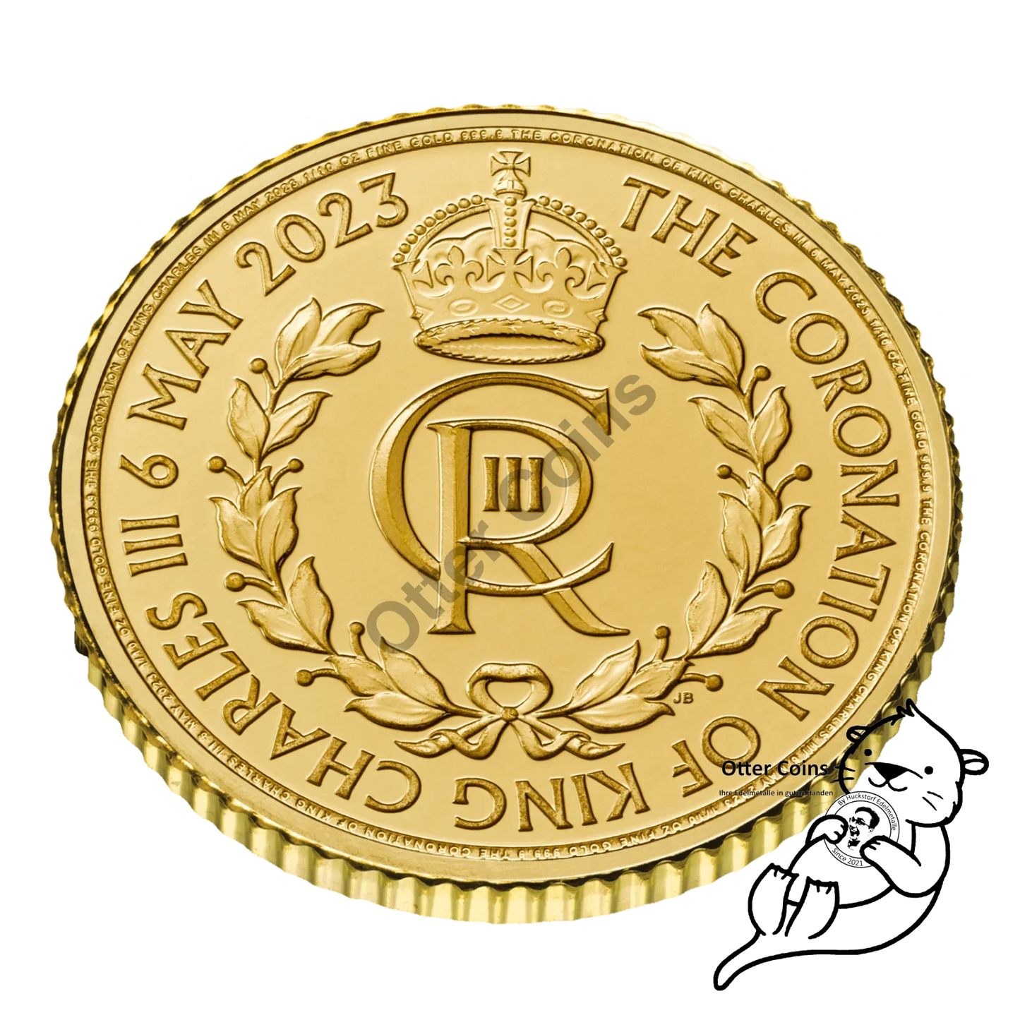 Coronation of his Majesty King 1/10 oz Gold 2023**