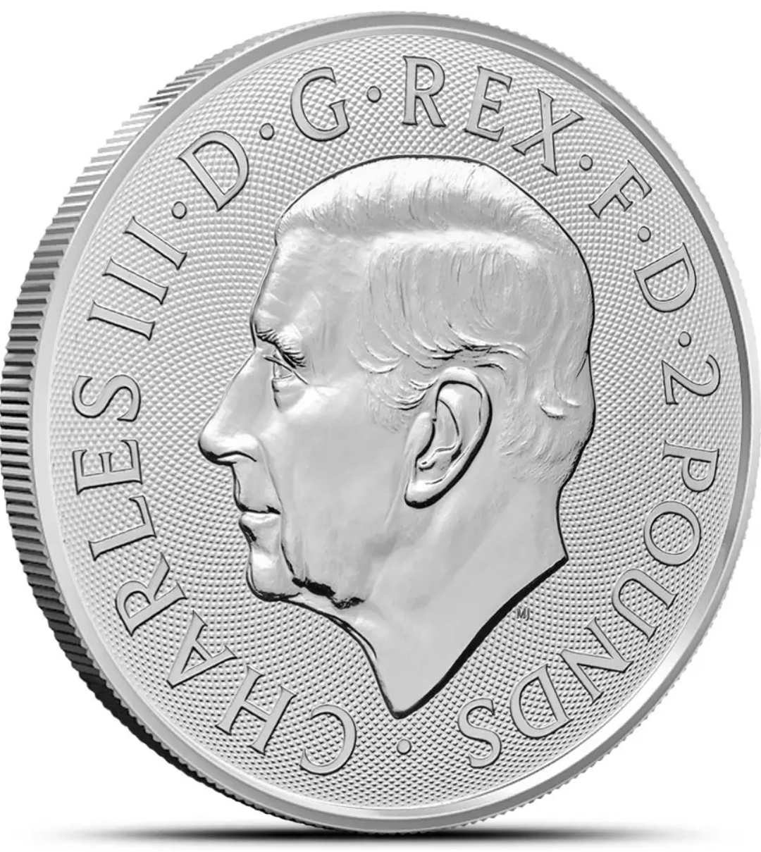 Britannia and Liberty 2024 UK Version King Charles III 1 oz