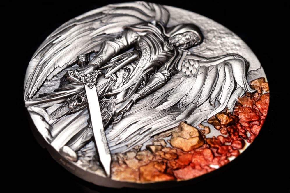 Cameroon Archangel Gabriel 2025 HR Antik Color 2oz