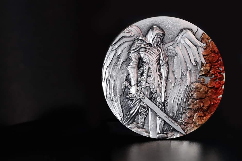Cameroon Archangel Gabriel 2025 HR Antik Color 2oz