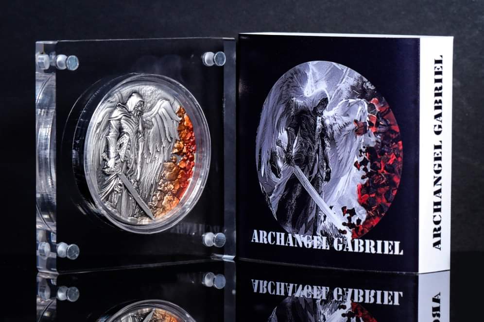 Cameroon Archangel Gabriel 2025 HR Antik Color 2oz