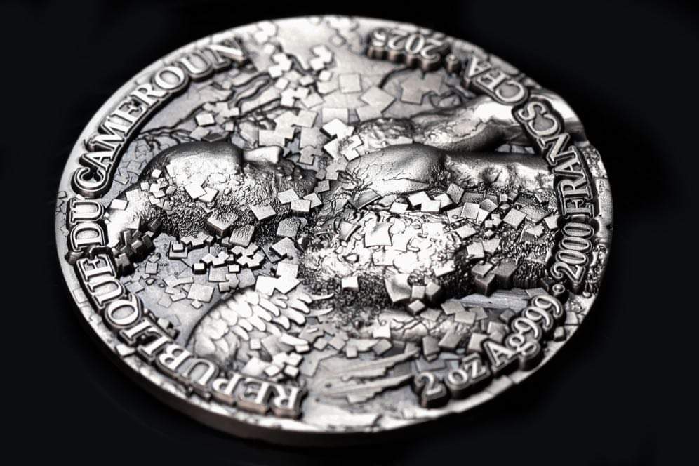 Cameroon Archangel Gabriel 2025 HR Antik Color 2oz