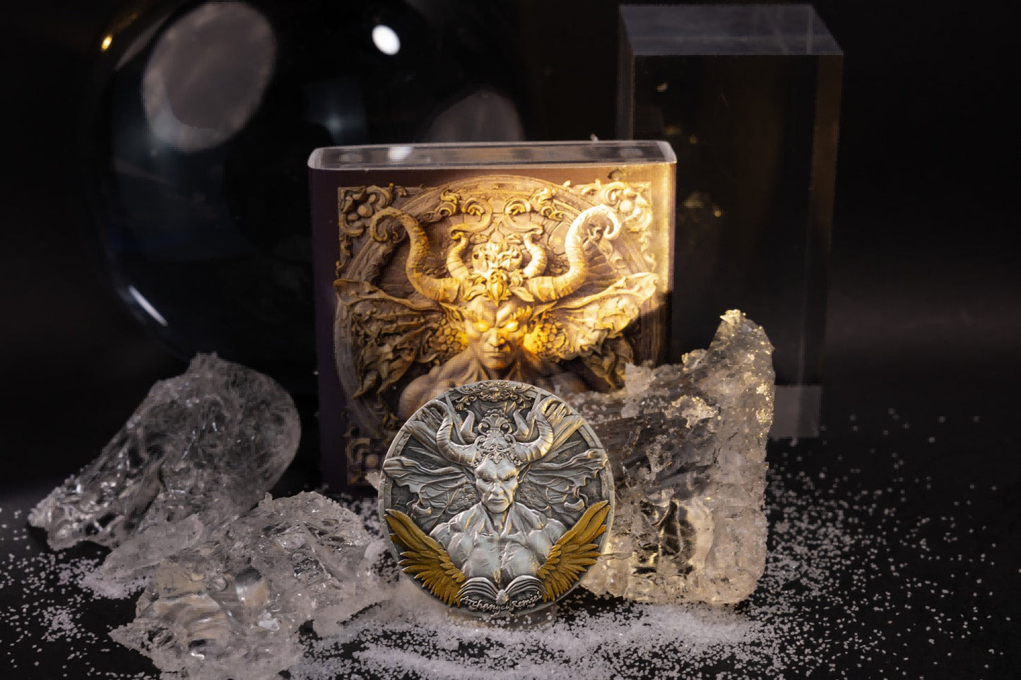 Cameroon Archangel Remiel 2025 HR Antik Gilded 2oz