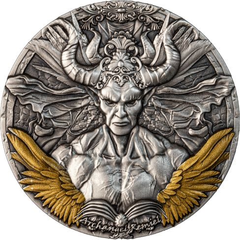 Cameroon Archangel Remiel 2025 HR Antik Gilded 2oz