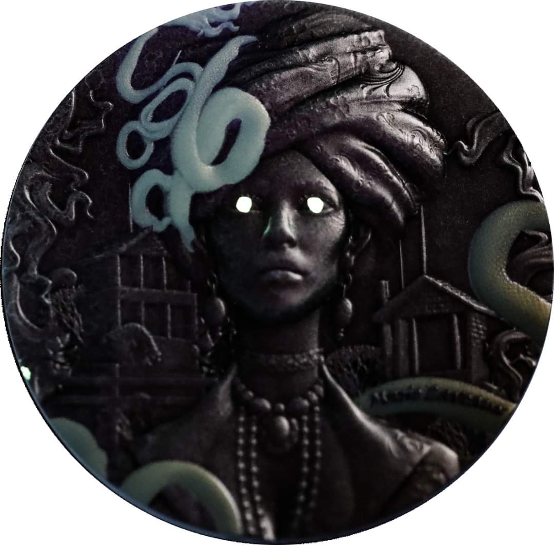 Cameroon Queen of Voodoo Marie Laveaux 2025 HR Antik Gilded