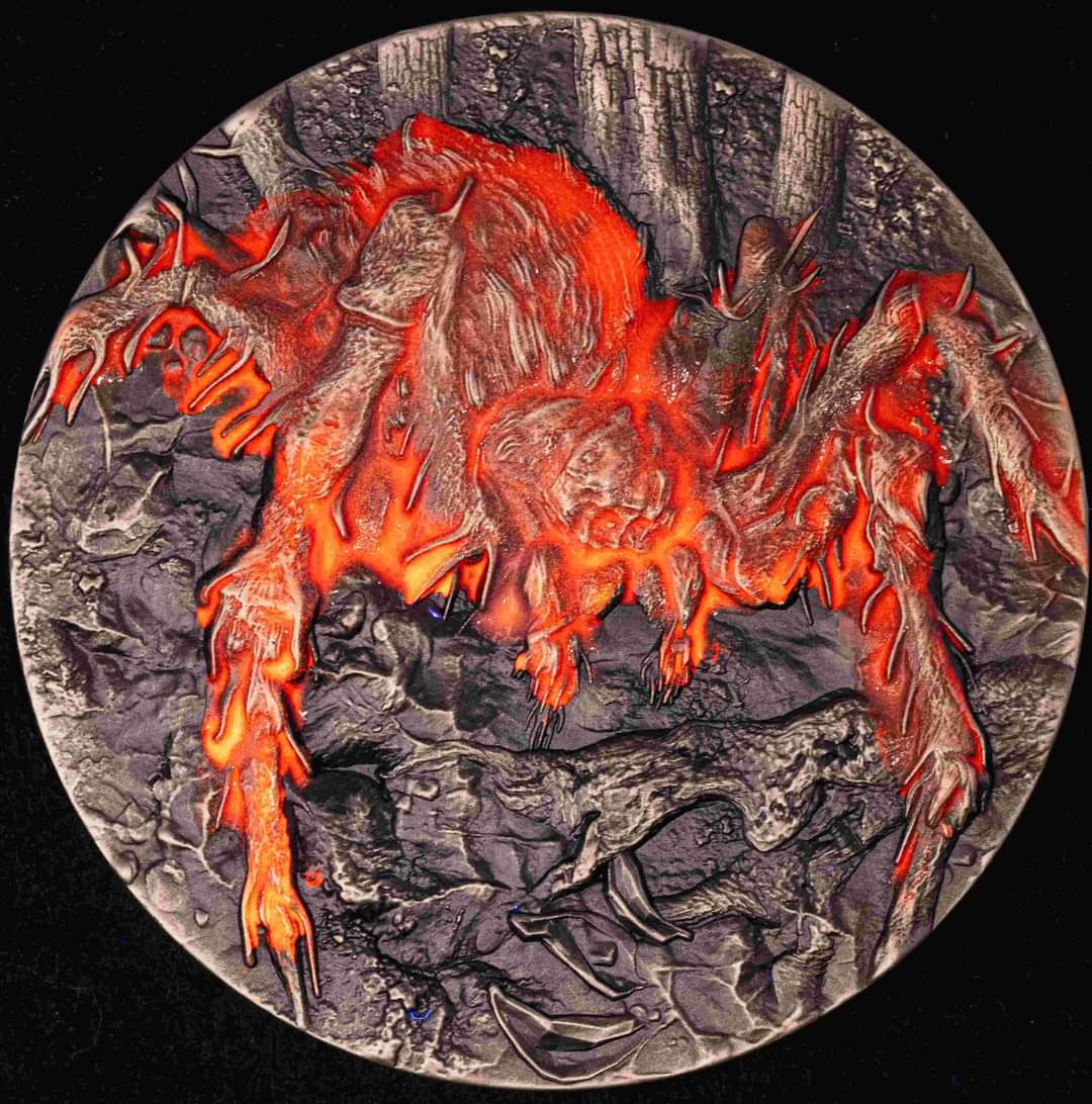 Cameroon Tarantula 2025 HR Antik Color Glow in the Dark 2oz