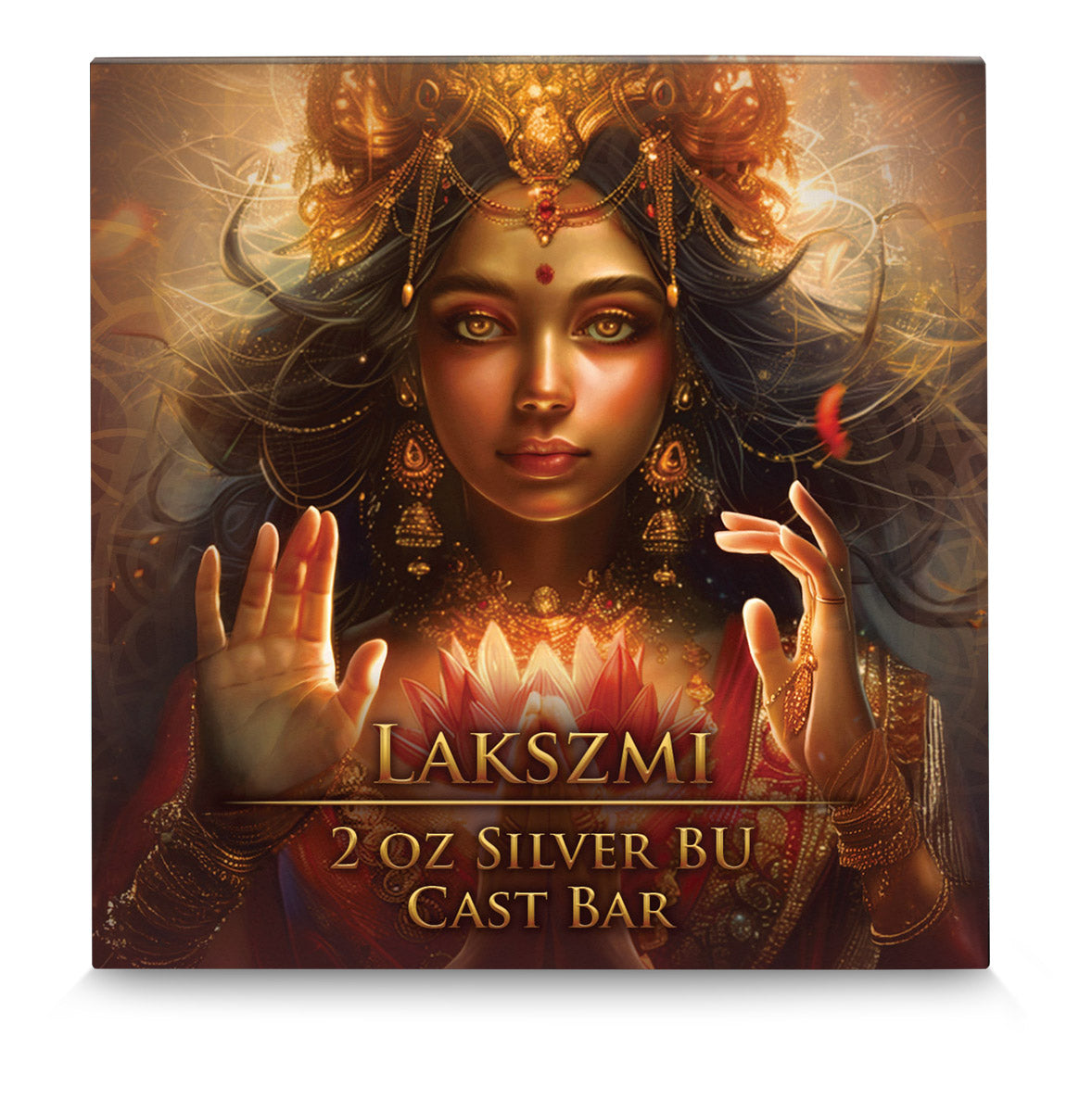 Germania Mint - Diwali - Lakszmi - 2 oz Silberbarren Gussbarren