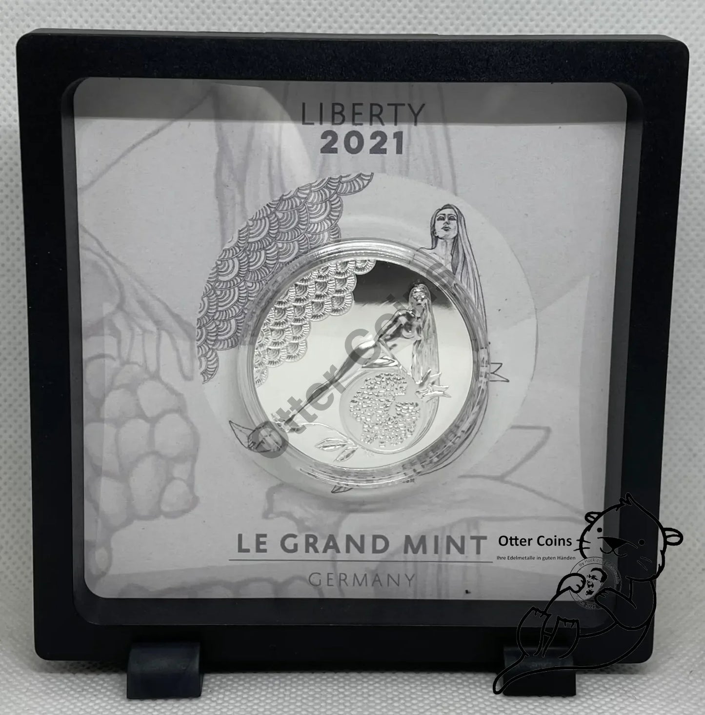 Liberty 2021 1 Oz Silbermünze High Relief PP
