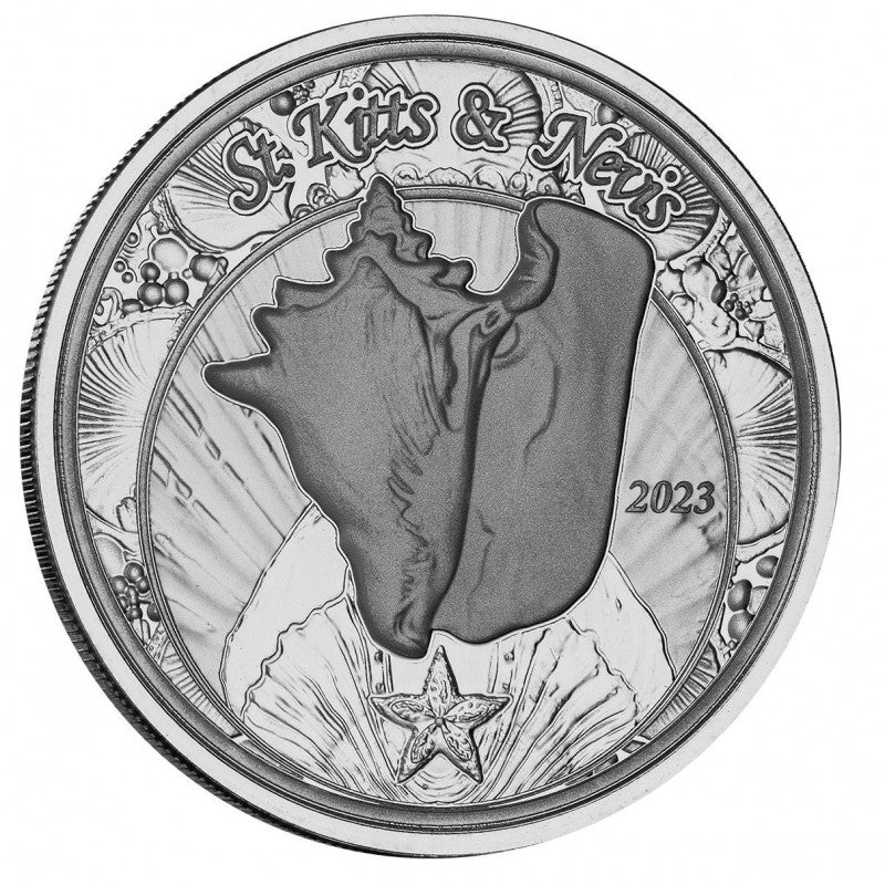 Eastern Caribbean 2023 St. Kitts and Nevis EC8 1 Oz