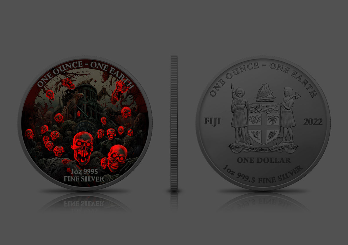 Fiji Earth 2022 1 oz The Time of the Zombies