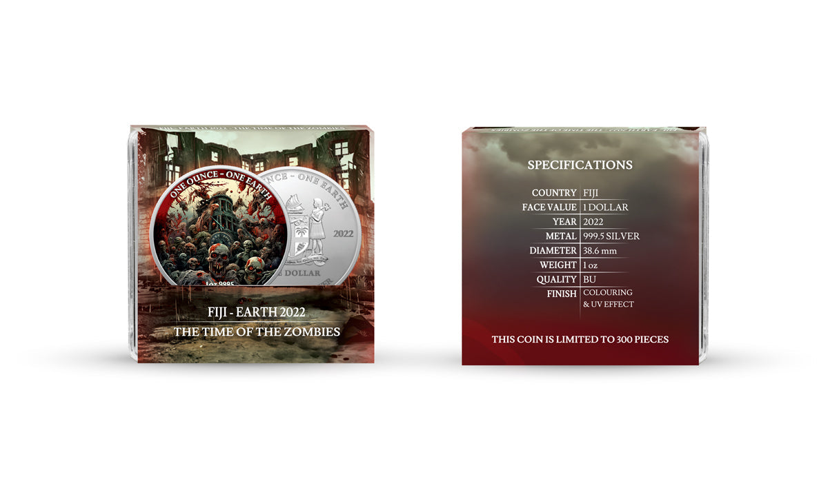 Fiji Earth 2022 1 oz The Time of the Zombies